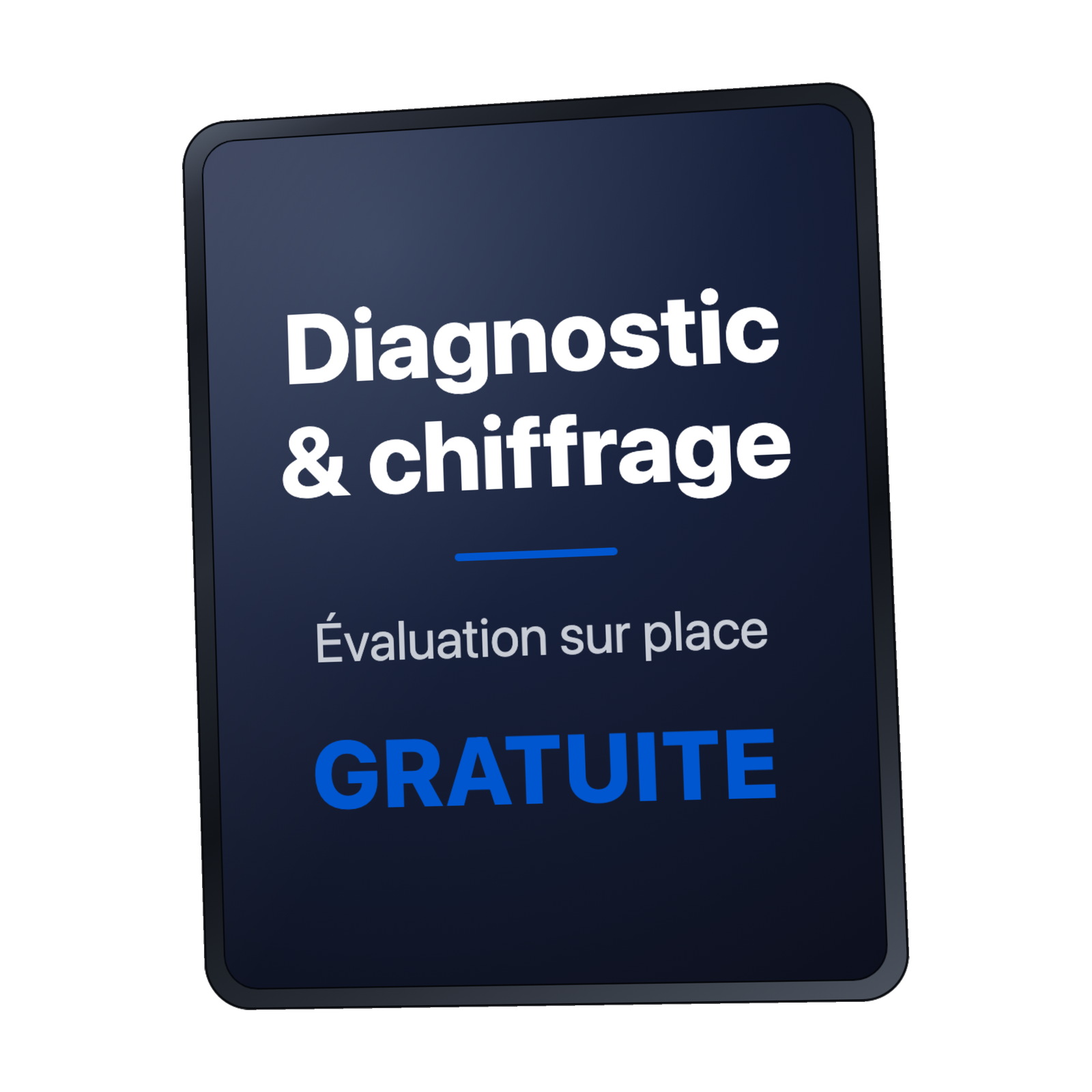 Visite &amp; devis pour l'AG
